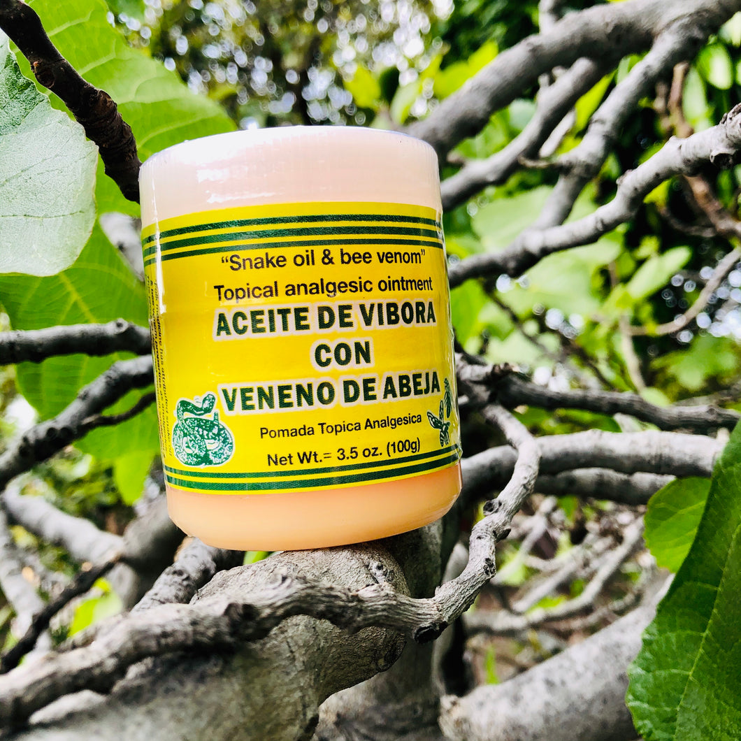 Aceite de Vibora con Veneno de Abeja pomada – Medicinas Naturales Store LLC