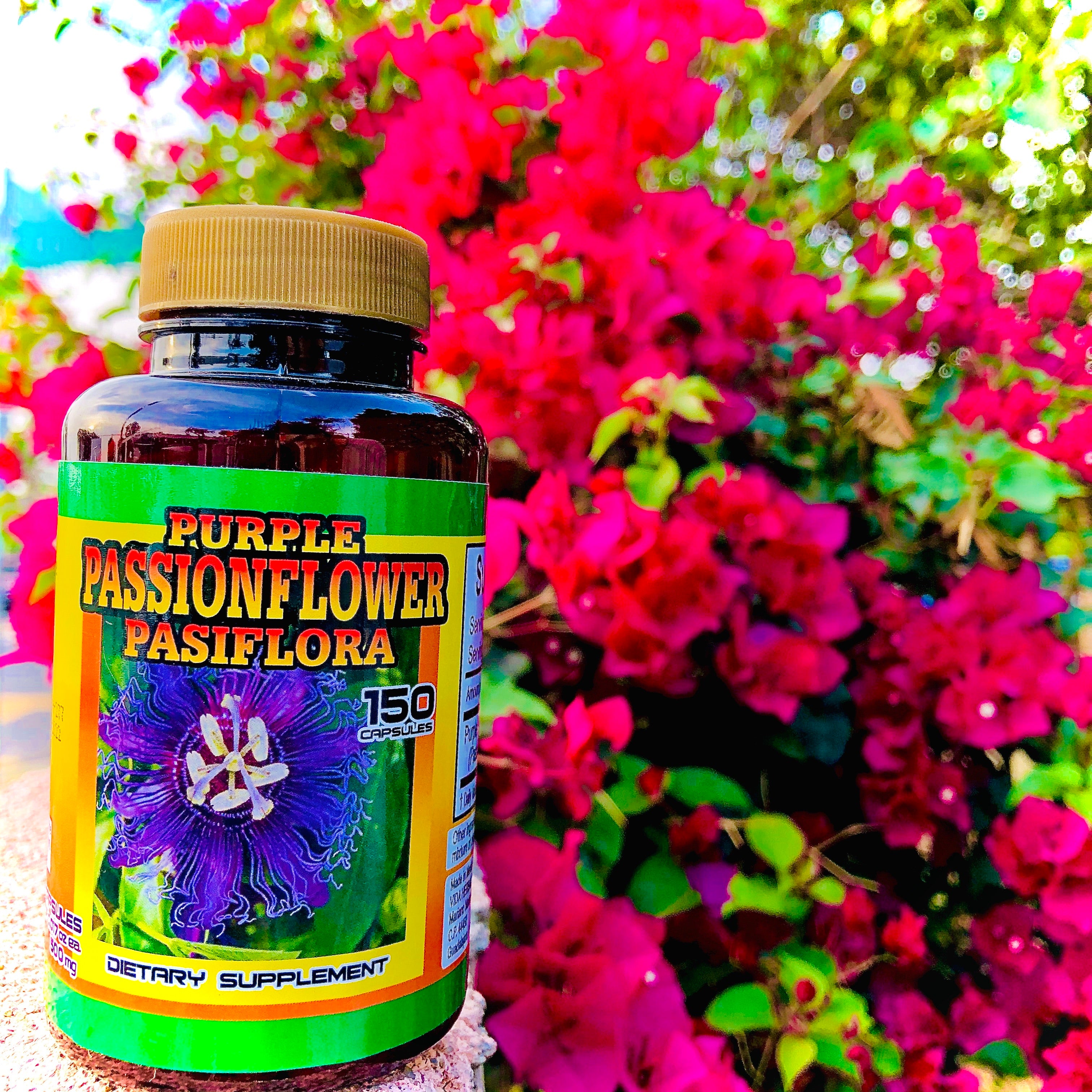 Passionflower Pasiflora 150 Capsules