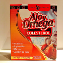 Load image into Gallery viewer, Ajo 🧄 y Omega Colesterol 60 Tabletas
