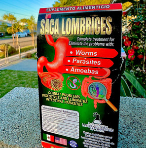 Saca Lombrices 100 Tabletas de 500mg